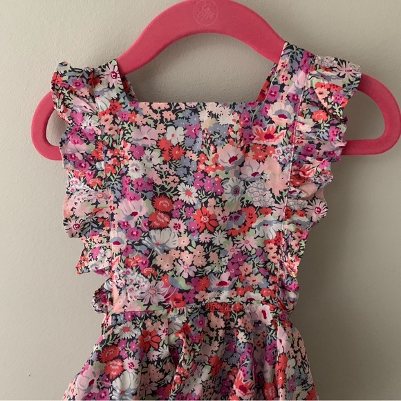 Numi boutique handmade dresses Liberty of London pinafore 3 4 spring spring - Picture 4 of 5
